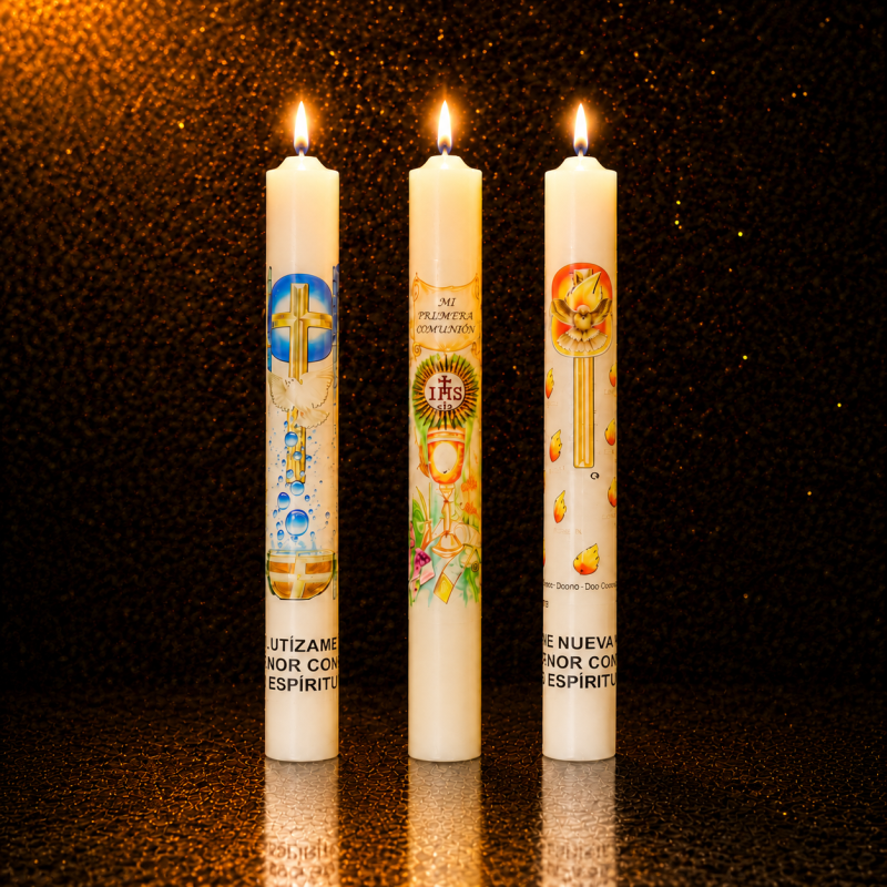 Velas Sacramentales en Parafina